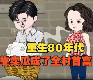重生回80年代,用没人要的八月瓜赚成了全村首富!