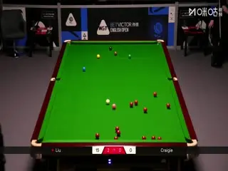 2025斯诺克英格兰公开赛 刘宏宇4-0山姆·克雷吉 20250913