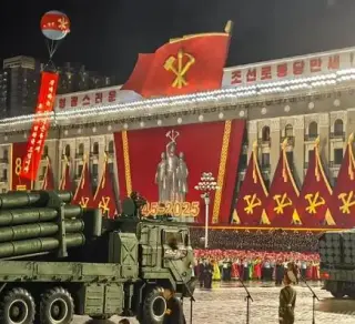 朝鲜劳动党成立80周年阅兵式