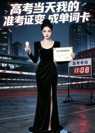 高考当天我的准考证变成单词卡    Ai