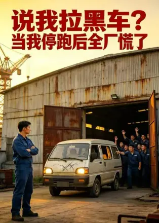 说我拉黑车？当我停跑后全厂慌了     AI