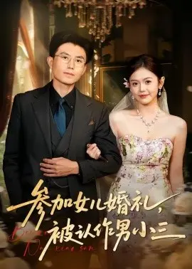 参加女儿婚礼，被认作男小三