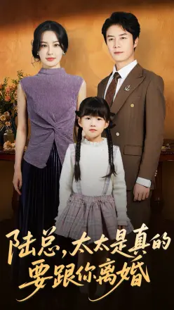 陆总太太是真的要跟你离婚