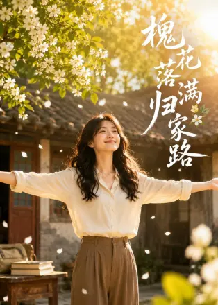 槐花落满归家路    AI