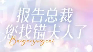 报告总裁您找错夫人了
