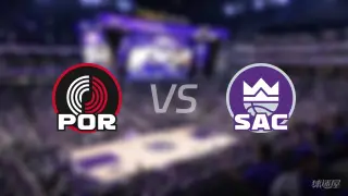 26_27赛季NBA季前赛全场回放:开拓者VS国王