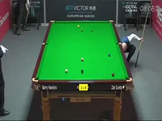 斯诺克 巴里·霍金斯5-1扎克·苏尔蒂 20230824