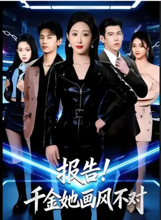 报告！千金她画风不对