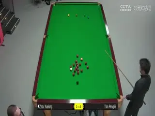 2024斯诺克德国大师赛 周跃龙5-0田鹏飞 20240130