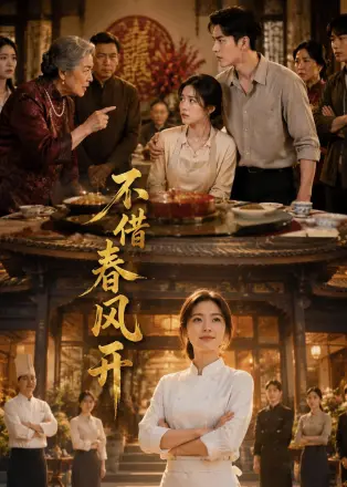 不借春风开