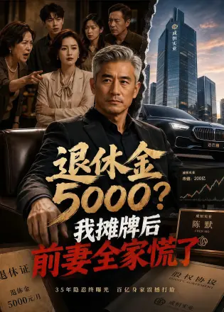 退休金 5000？我摊牌后前妻全家慌了